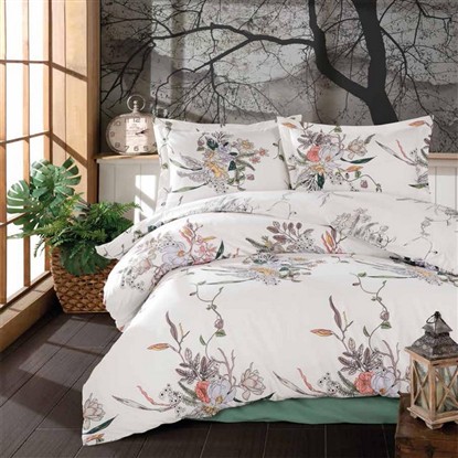 KEEP LONDON FRESH POPLIN ÇİFT KİŞİLİK NEVRESİM TAKIMI KLHOME348 resmi