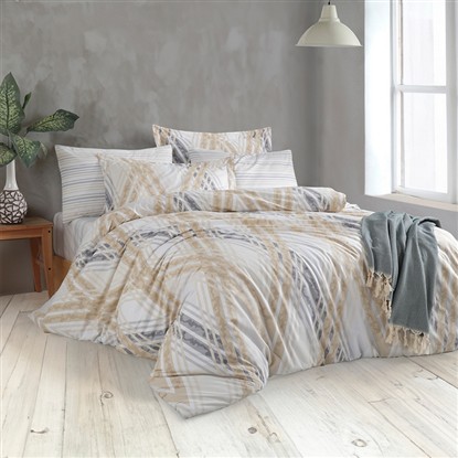 KEEP LONDON LILY POPLIN ÇİFT KİŞİLİK NEVRESİM TAKIMI KLHOME350 resmi