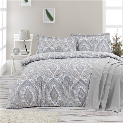 KEEP LONDON PALACEFUL POPLIN ÇİFT KİŞİLİK NEVRESİM TAKIMI KLHOME354 resmi