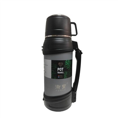 KEEP LONDON PASLANMAZ ÇELİK ÇİFT KLOUT07002 DUVARLI 1200ML TERMOS-GRİ resmi