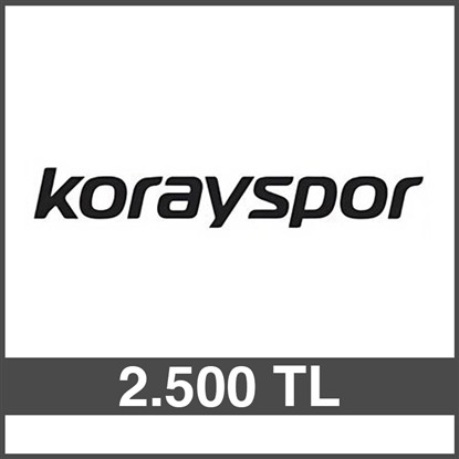 KORAY SPOR HEDİYE ÇEKİ (2500 TL)-DİJİTAL resmi