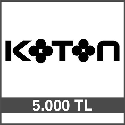 KOTON HEDİYE ÇEKİ (5000 TL)-DİJİTAL resmi