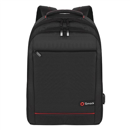 MACK MCC-007 17.3" OFFICE USB GİRİŞLİ NOTEBOOK SIRT ÇANTASI SİYAH     resmi