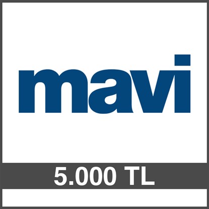 MAVİ HEDİYE ÇEKİ (5000 TL)-FİZİKİ resmi