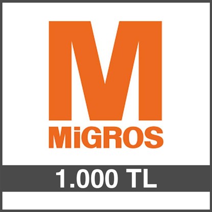 MİGROS HEDİYE ÇEKİ (1000 TL)-FİZİKİ resmi