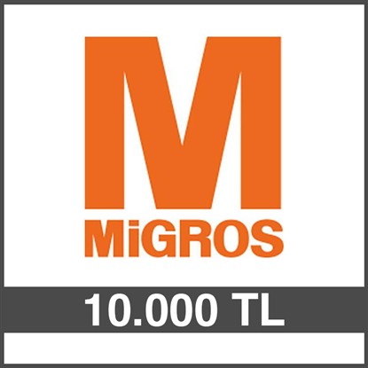 MİGROS HEDİYE ÇEKİ (10000 TL)-FİZİKİ resmi
