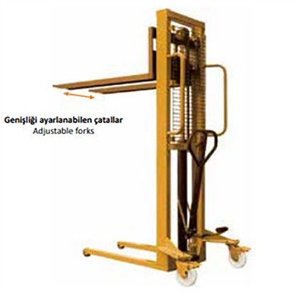 NETLIFT EXO-MS 1016 MANUEL İSTİF MAKİNESİ 1 TON 1.6 MT resmi