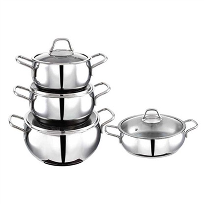 NOBLE LIFE AZUR 4LÜ TENCERE SETİ N16300 resmi