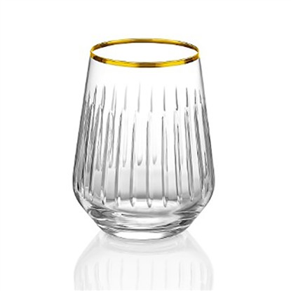 NOBLE LIFE EFES ALTIN 6'LI SU BARDAĞI SETİ N70604 resmi