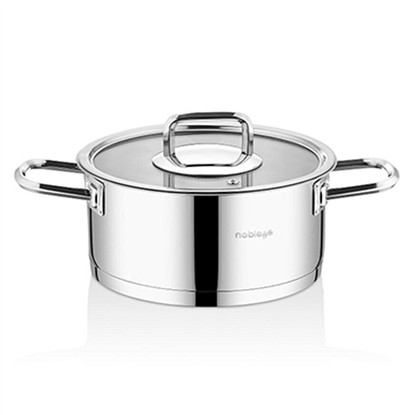NOBLE LIFE SOLID NO:24 ÇELİK DERİN TENCERE N16305 resmi