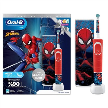 ORAL-B VITALITY PRO KIDS SPIDERMAN BOX resmi