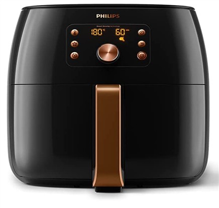 PHILIPS HD9867/90 AIRFRYER XXL SMART SENSE SIYAH FRITOZ resmi
