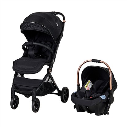 PREGO 2032 SOLO TRAVEL BEBEK ARABASI SİYAH resmi