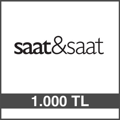 SAAT&SAAT HEDİYE ÇEKİ (1000 TL )-DİJİTAL resmi