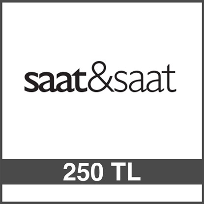SAAT&SAAT HEDİYE ÇEKİ (250 TL )-DİJİTAL resmi