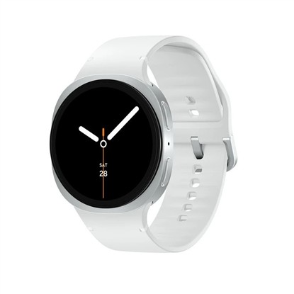 SAMSUNG GALAXY WATCH 8 44MM GÜMÜŞ  L330NZSA resmi