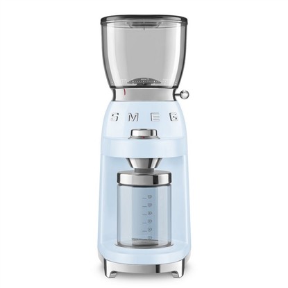 SMEG CGF01PBEU PASTEL MAVİ KAHVE ÖĞÜTME MAKİNASI  resmi
