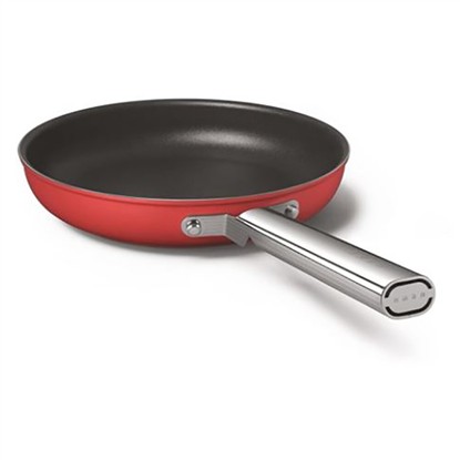 SMEG CKFF2601RDM COOKWARE 50S STYLE KIRMIZI TAVA 26CM resmi
