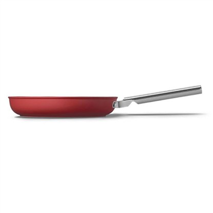 SMEG CKFF2801RDM COOKWARE 50S STYLE KIRMIZI TAVA 28CM resmi