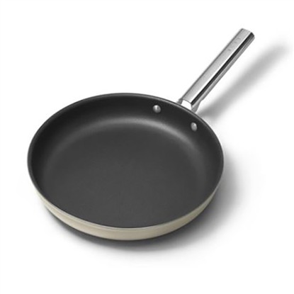 SMEG CKFF3001CRMSMEG COOKWARE 50S STYLE KREM TAVA 30 CM resmi