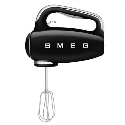 SMEG HMF01BLEU 50S STYLE SİYAH EL MİKSERİ resmi