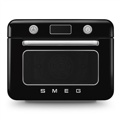 SMEG TEZGAH ÜSTÜ KOMBİ FIRIN SİYAH resmi