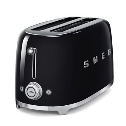 SMEG TSF02BLEU SİYAH 2X2 EKMEK KIZARTMA MAKİNESİ resmi