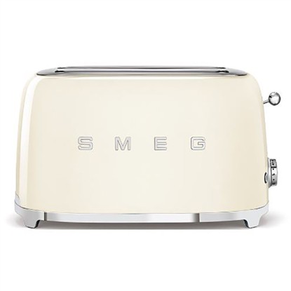 SMEG TSF02CREU KREM 2X2 EKMEK KIZARTMA resmi