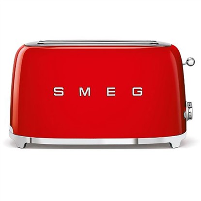 SMEG TSF02RDEU KIRMIZI 2X2 EKMEK KIZARTMA resmi