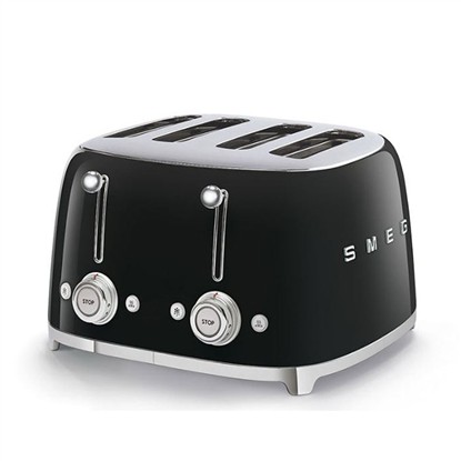 SMEG TSF03BLEU SİYAH 4X1 EKMEK KIZARTMA MAKİNESİ resmi