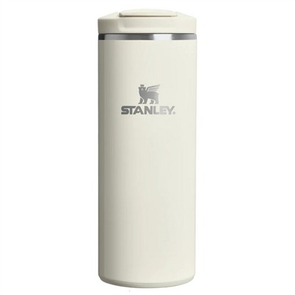 STANLEY THE TRANSIT FLIPTOP MUG 0.35L -CREAM GLOSS resmi