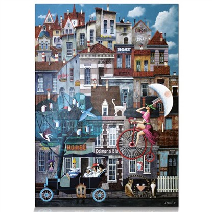 STAR ŞEHİR HALLERİ 1000 PARÇA PUZZLE 1100790 resmi