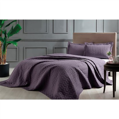 TAÇ GLORY MÜRDÜM ÇİFT KİŞİLİK YATAK ÖRTÜSÜ 1500188415006 resmi