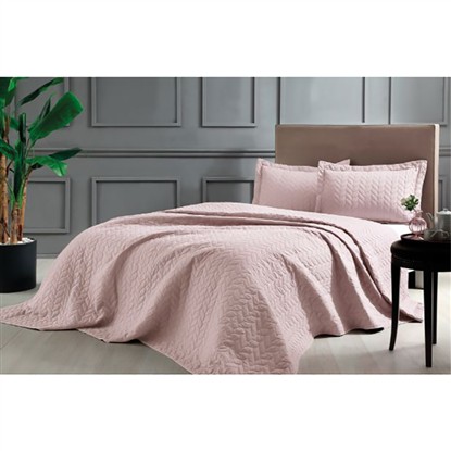 TAÇ GLORY PUDRA ÇİFT KİŞİLİK YATAK ÖRTÜSÜ 1500188415008 resmi