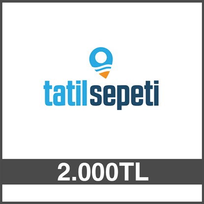 TATİLSEPETİ HEDİYE ÇEKİ (2000 TL )-DİJİTAL resmi