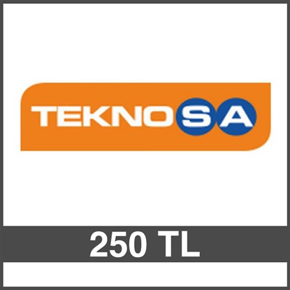 TEKNOSA HEDİYE ÇEKİ (250 TL)-FİZİKİ resmi