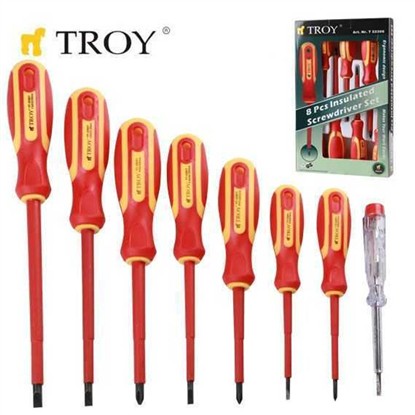 TROY 22306 İZOLELİ TORNAVİDA SETİ, 8 PARÇA resmi