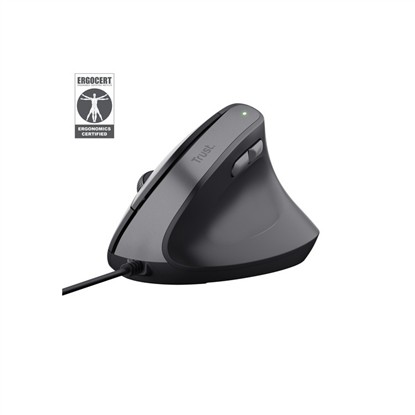 TRUST BAYO II ERGONOMİK MOUSE SİYAH resmi