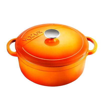 VOEUX AMUSANT DERİN DÖKÜM TENCERE 24 CM TURUNCU resmi