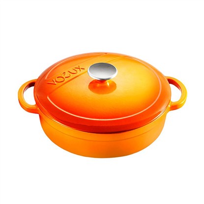 VOEUX AMUSANT DÖKÜM TENCERE 28CM TURUNCU 71102803 resmi