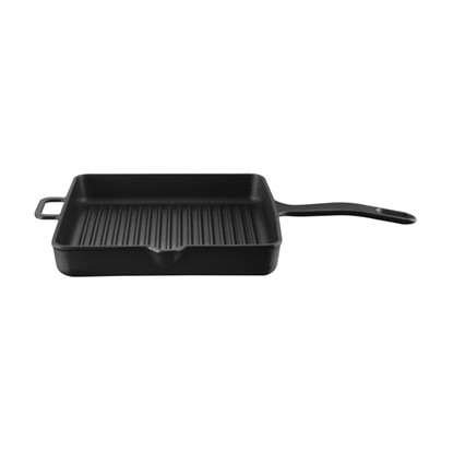 VOEUX ELEGANCE DÖKÜM KARE TAVA 25CM SİYAH 72722501 resmi