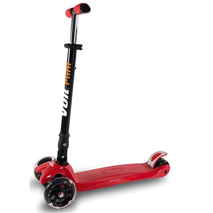 VOIT 218 IŞIKLI 3 TEKER SCOOTER KIRMIZI resmi