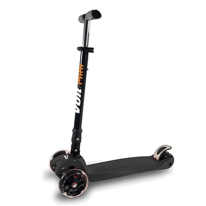 VOIT 218 IŞIKLI 3 TEKER SCOOTER SİYAH resmi