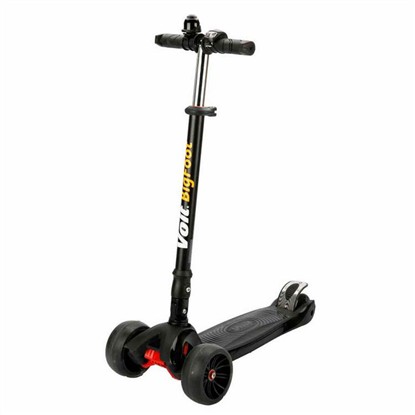 VOIT 218C IŞIKLI GENİŞ 3 TEKER  SCOOTER SİYAH 8VTOY218C/052 resmi