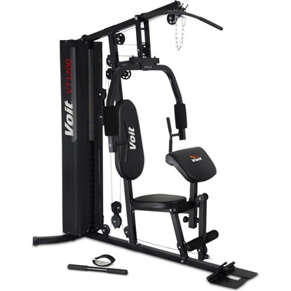 VOIT VT1200 TEKLİ AĞIRLIK İSTASYONU KAHVE/SİYAH NEW 1VTKIVT1200/N2 resmi