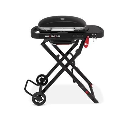 WEBER TRAVELER COMPACT GAZLI MANGAL SİYAH 1500527 resmi