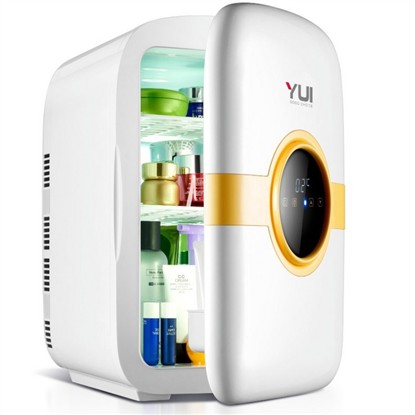 YUİ K22 DOKUNMATİK LED EKRANLI KOZMETİK, GIDA, ARAÇ VE EV TİPİ 20 LİTRE TAŞINABİLİR MİNİ BUZDOLABI resmi