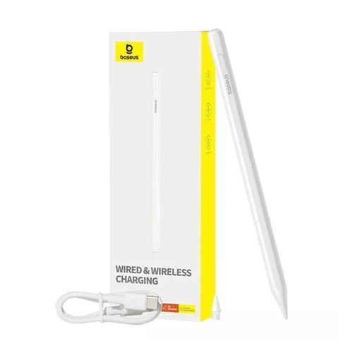 BASEUS SMOOTH WRITING 2 STYLUS KALEM-BEYAZ P80015804213-00 resmi