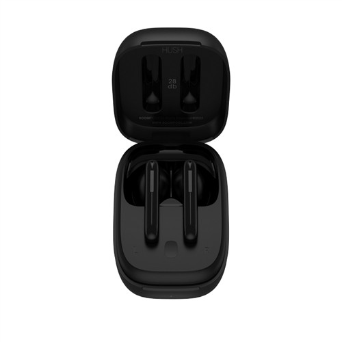 BOOMPODS BASSLINE HUSH ANC TWS KULAKLIK SİYAH BP.HUABLK resmi