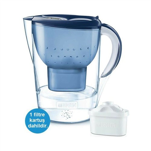 BRITA MARELLA XL 3.5 LT 3 PRO FİLTRELİ SÜRAHİ MAVİ resmi